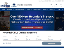 Tablet Screenshot of hyundaioflaquinta.com
